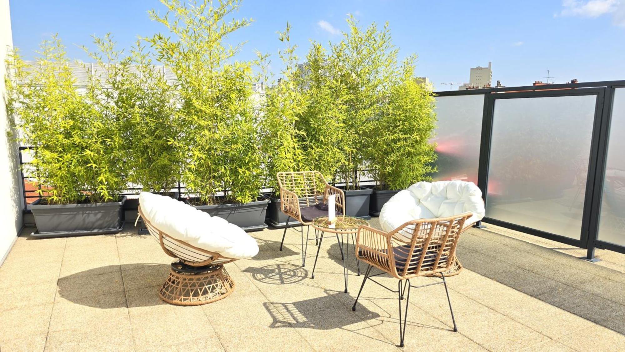 Residence Du Parc Vanves - Rooftop & Climatisation Exteriör bild